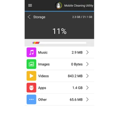 Mobile Cleaning Utility android App screenshot 2